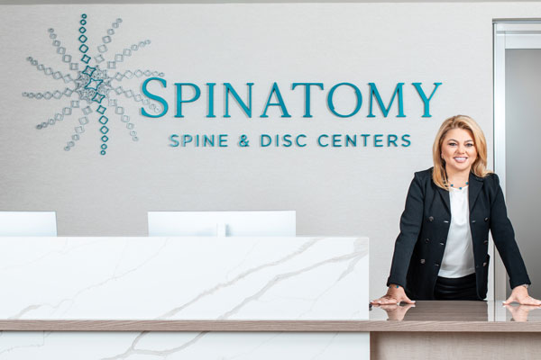 Dr. Brigitte Rozenberg at the spinal surgery alternative center in Culver City and Van Nuys